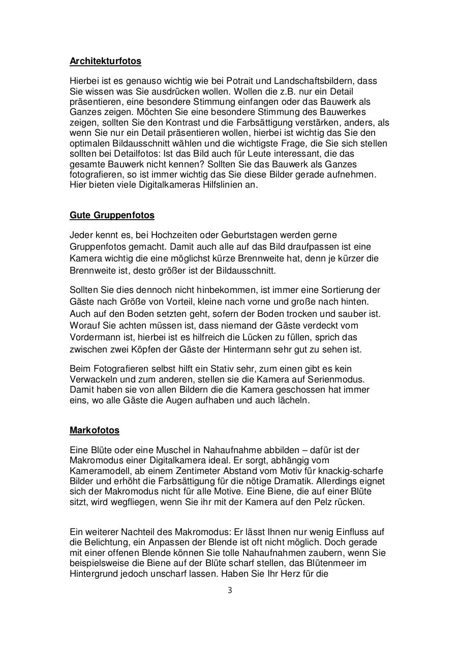Document preview Fotografie Tipps.pdf - page 3/5