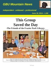 Page 1, GBU Mountain News LXIII June 18, 2014