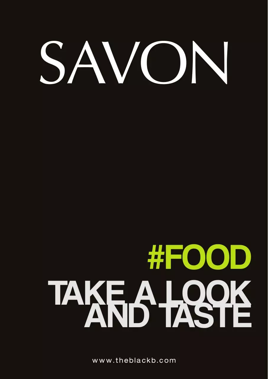 Page 1 of 16, SAVON FOOD