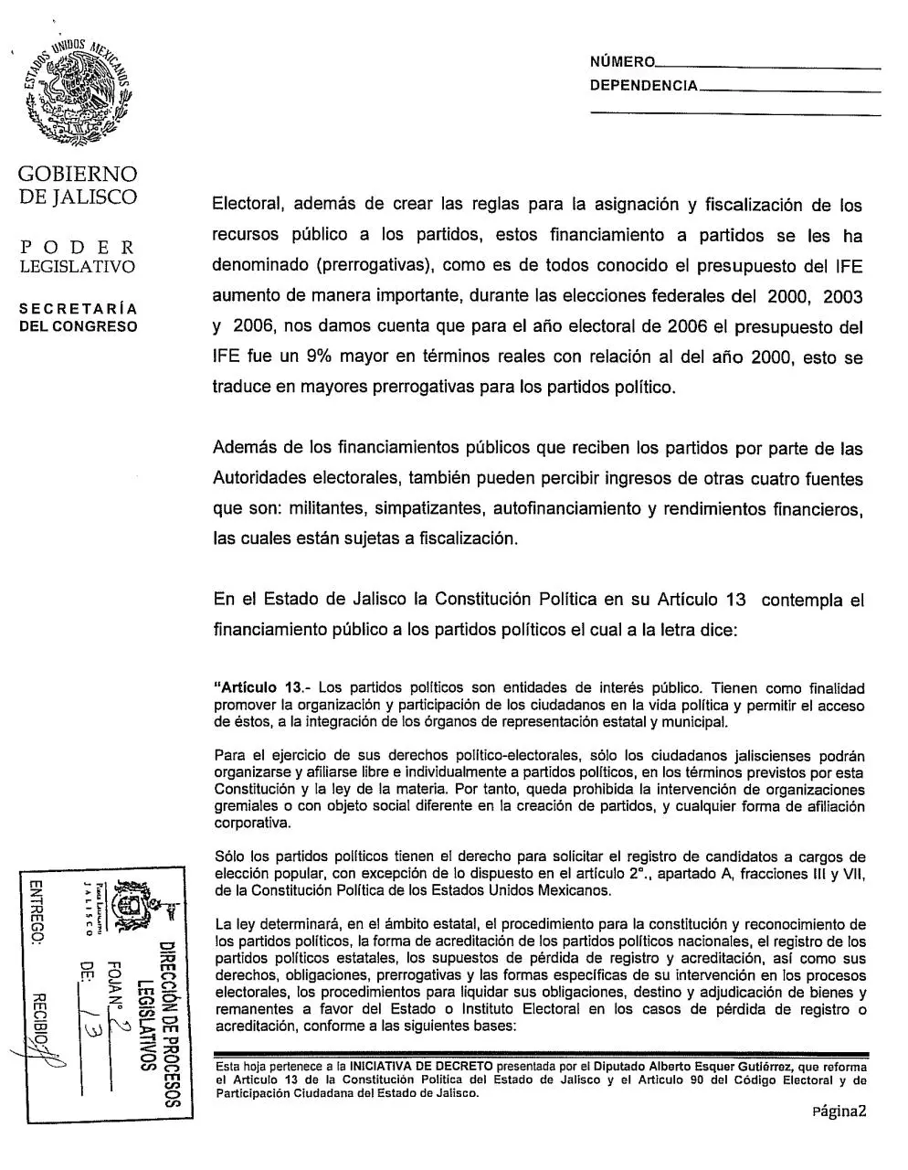 Page 2 of 13, Propuesta G3