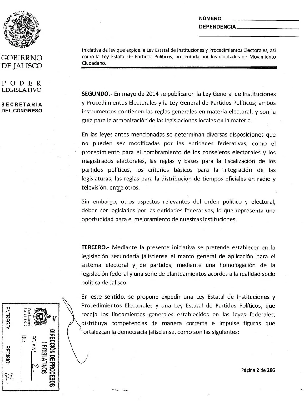 Page 2 of 287, PROPUESTA MC