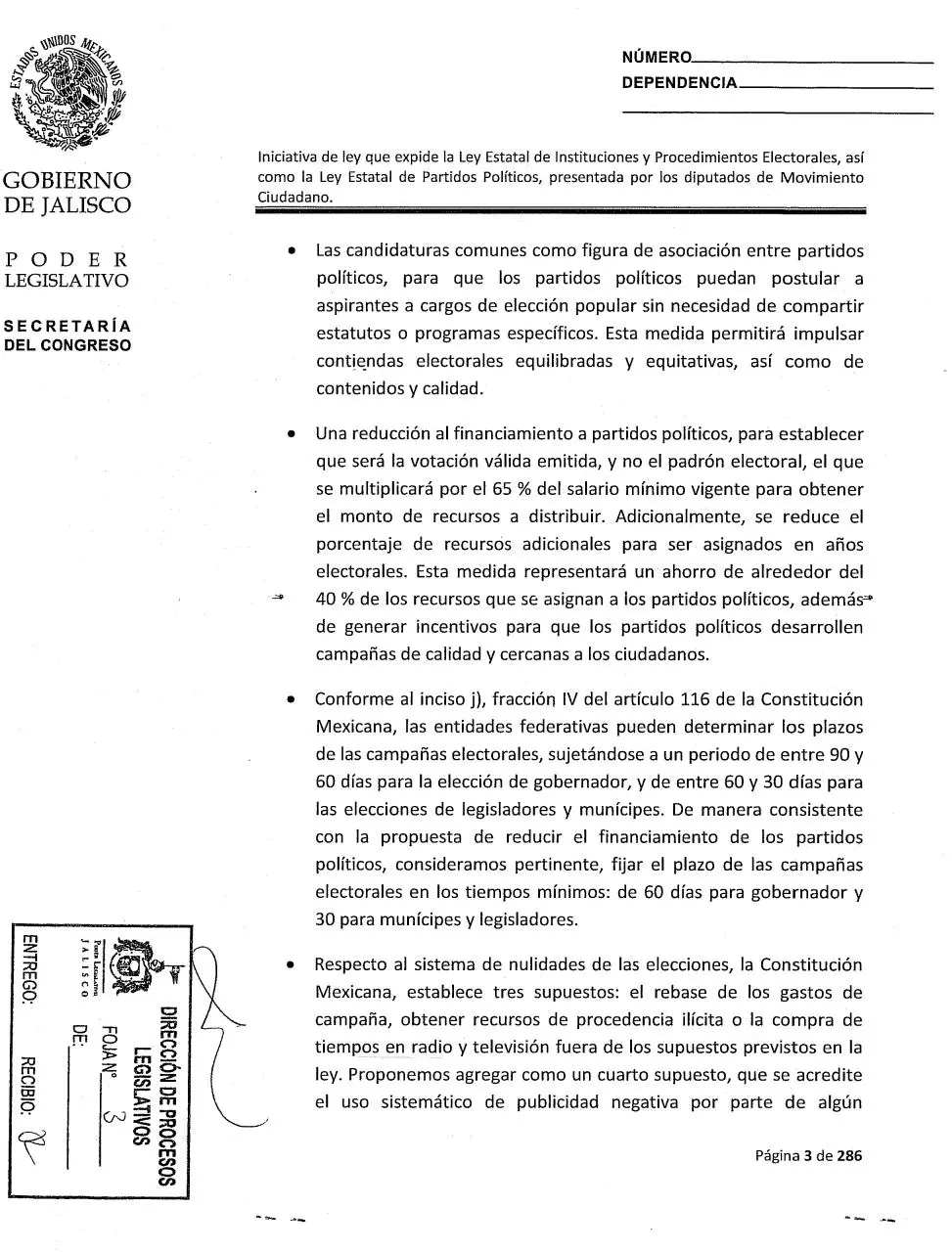 Page 3 of 287, PROPUESTA MC