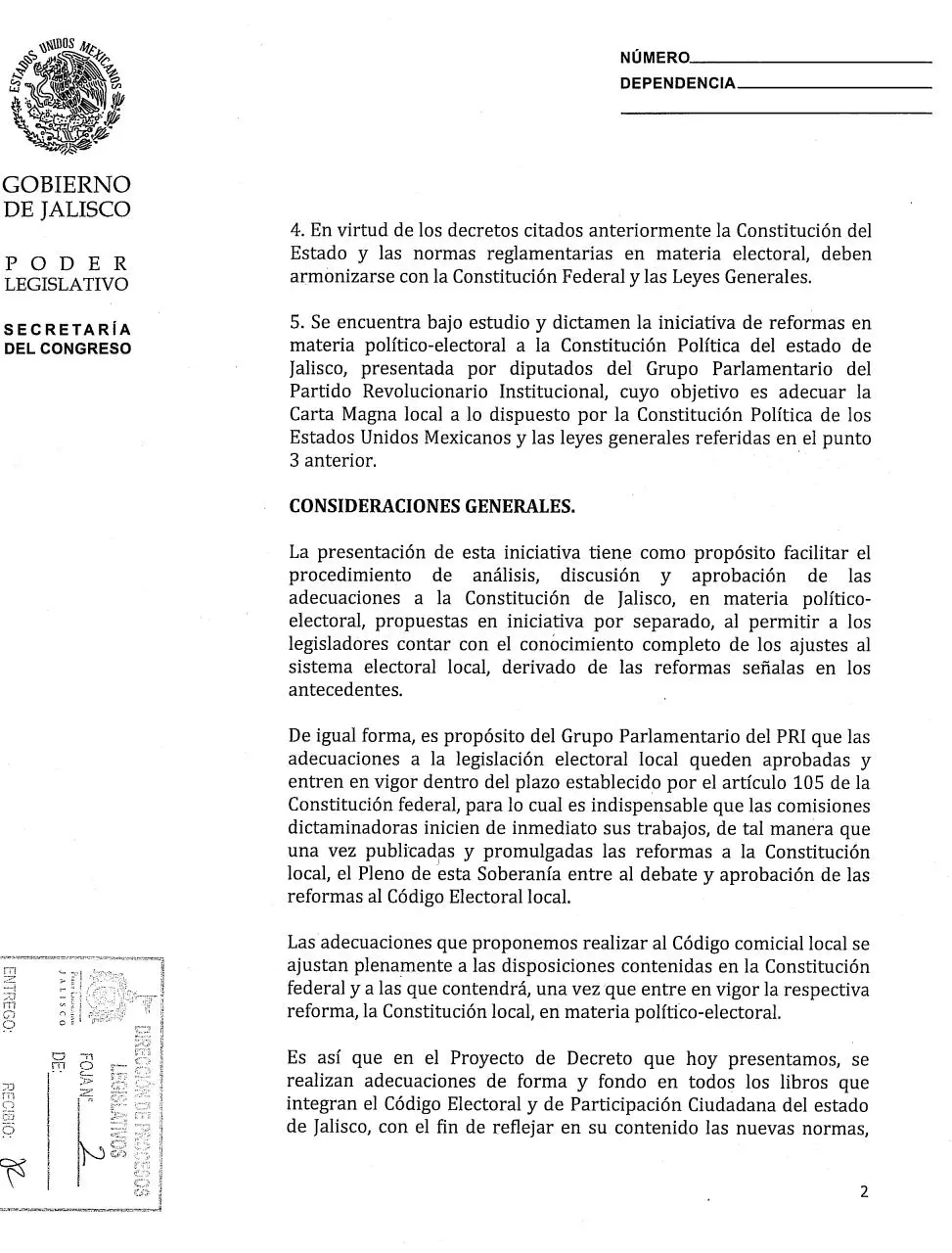 Page 2 of 61, REFORMA PRI PVEM