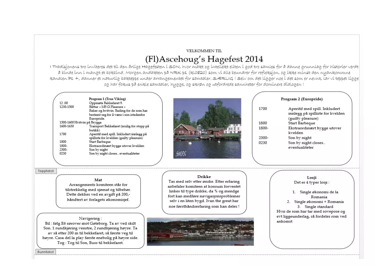 Page 1 of 1, Ascehougs hagefest II