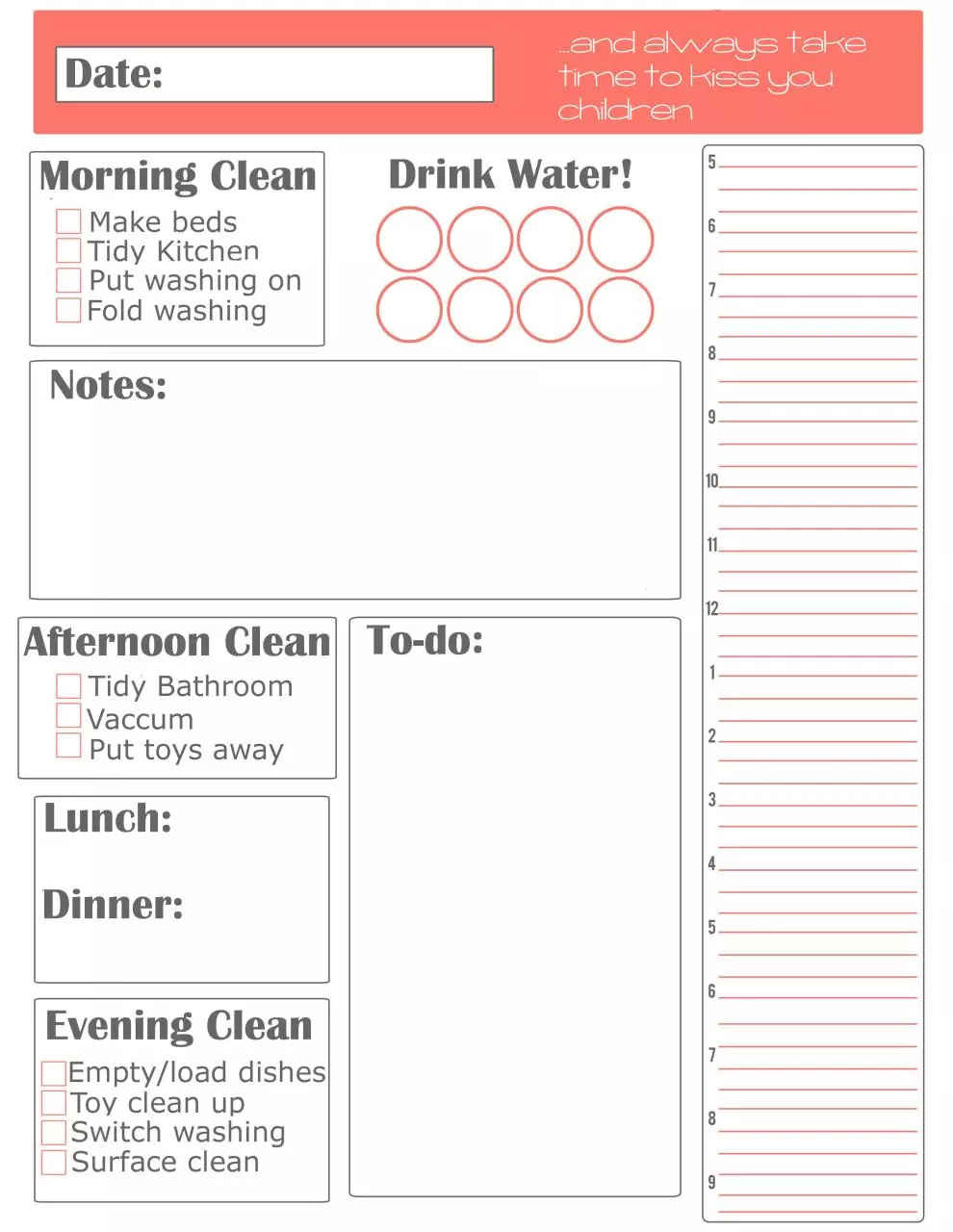 Page 1 of 1, TheNaptimeProject'sScedule
