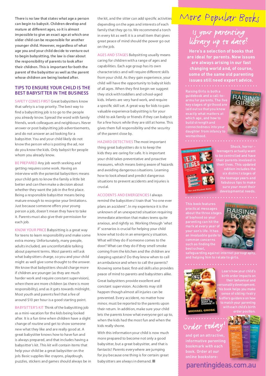 Document preview Becoming a great babysitter.pdf - page 2/2