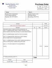 Page 1, PO 8331 w. SS Quote
