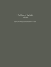 Page 1, Stefan Rijkse The Moon In My Night (2014)