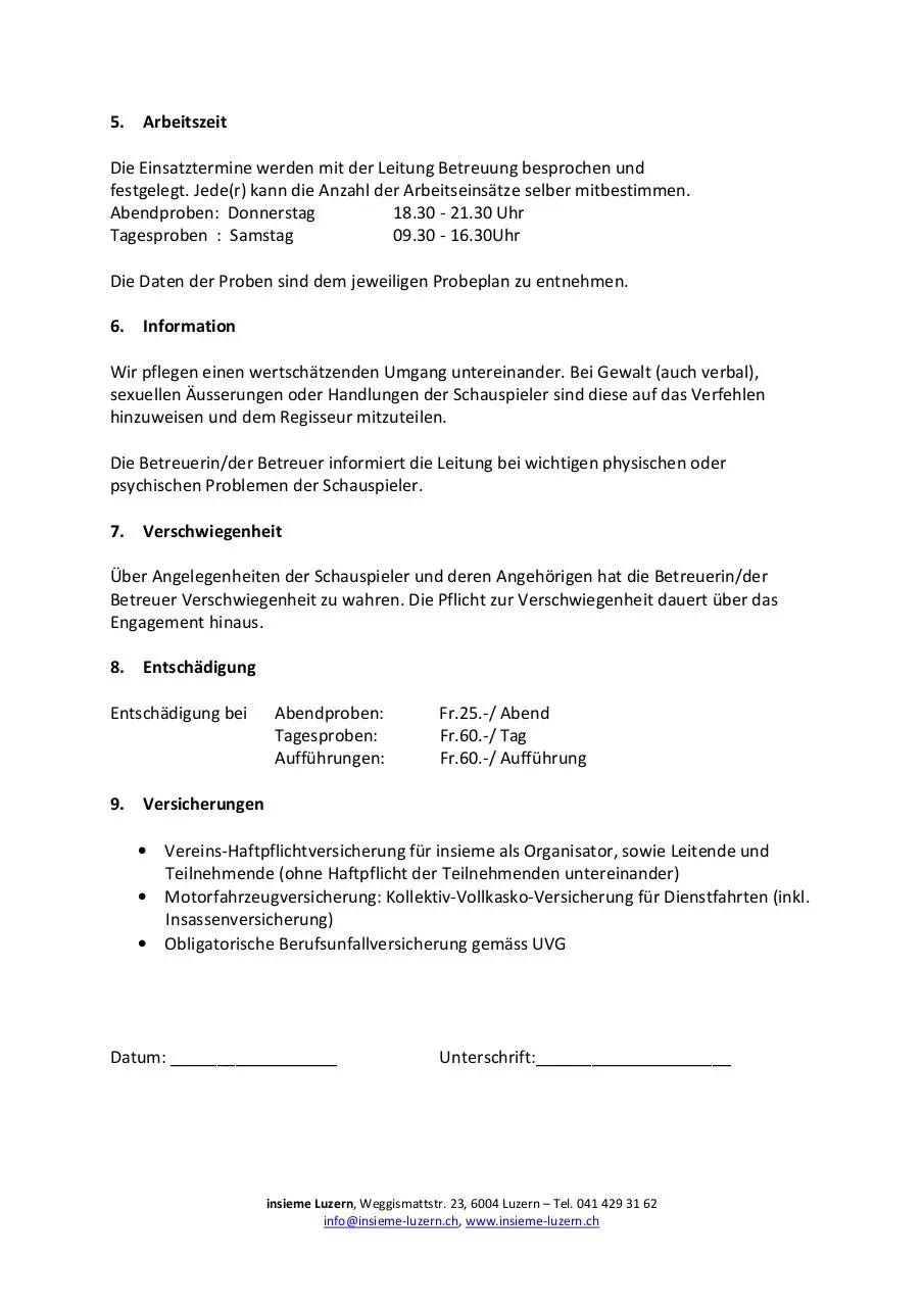 Page 2 of 2, Stellenbeschreibung Betreuung