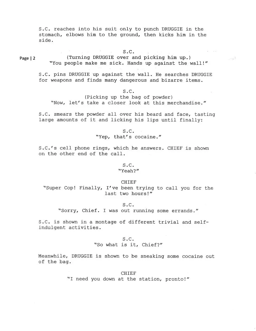 Page 4 of 39, Super Cop & Friends
