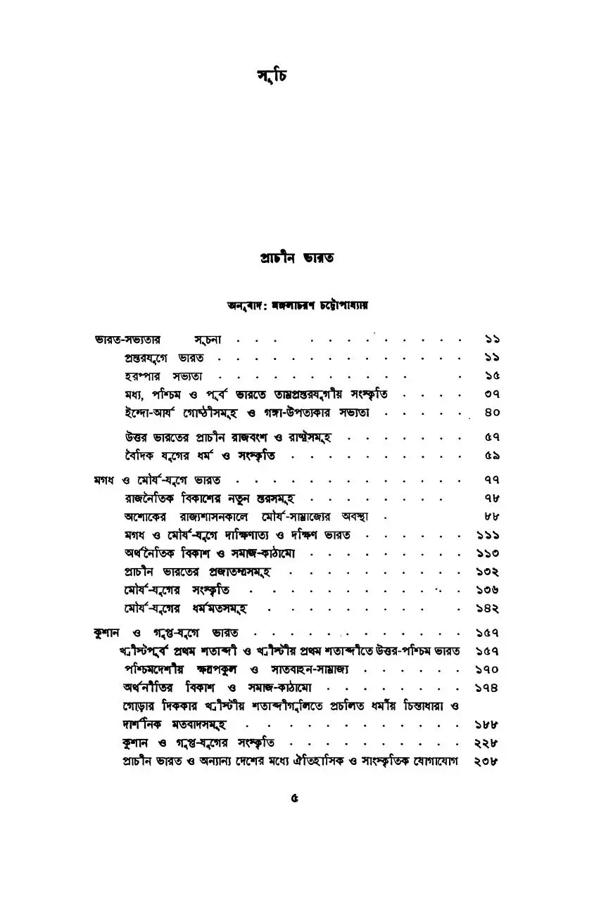 Page 5 of 784, Bharatbarsher Itihash