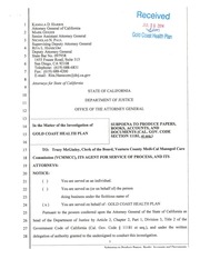 Page 1, Subpoena