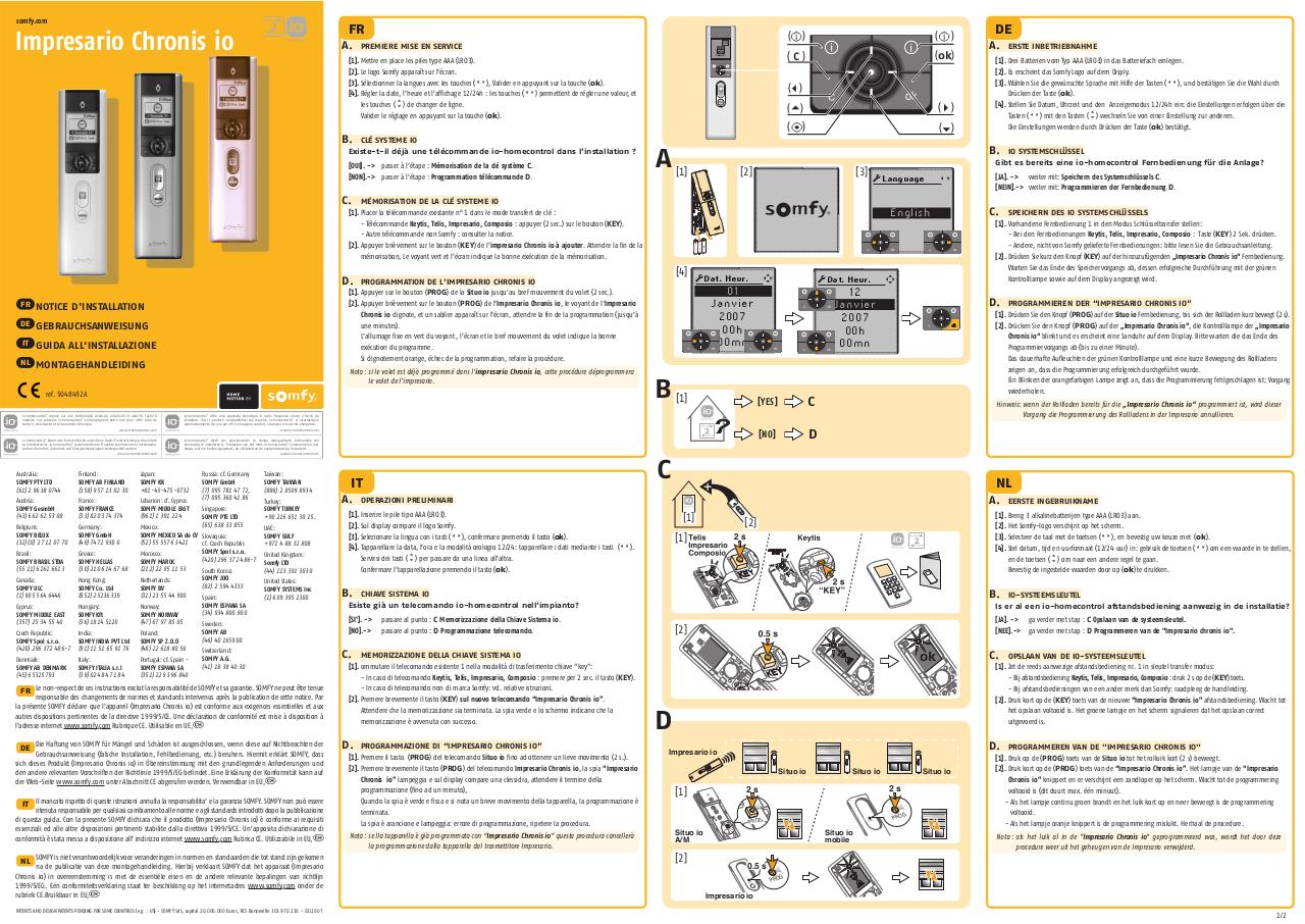 Document preview ga_impresario_chronis_io_installer_Smart_Home_Hannover.pdf - page 1/2
