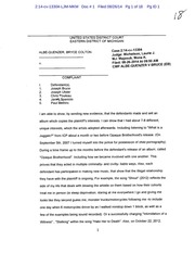 Page 1, ICP lawsuit