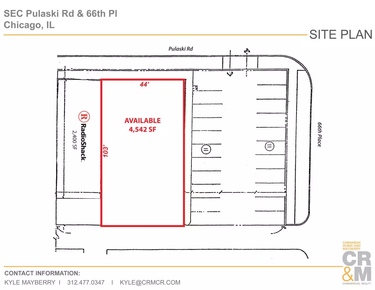 Page 2 of 3, 6639 Pulaski Rd. Chicago, IL Brochure