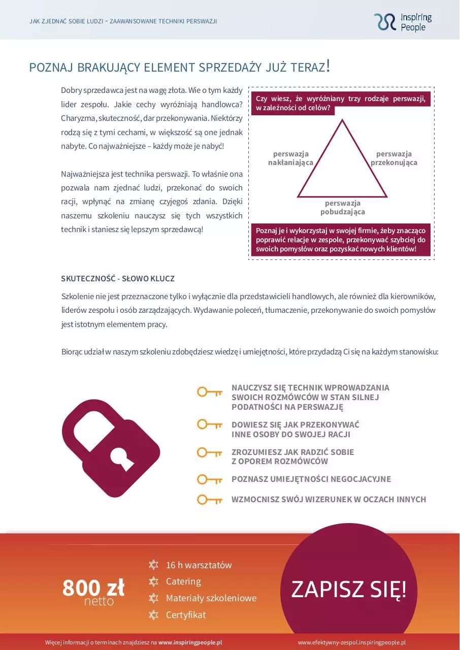 Page 3 of 6, Jak zjednywać sobie ludzi zaawansowane techniki perswazji