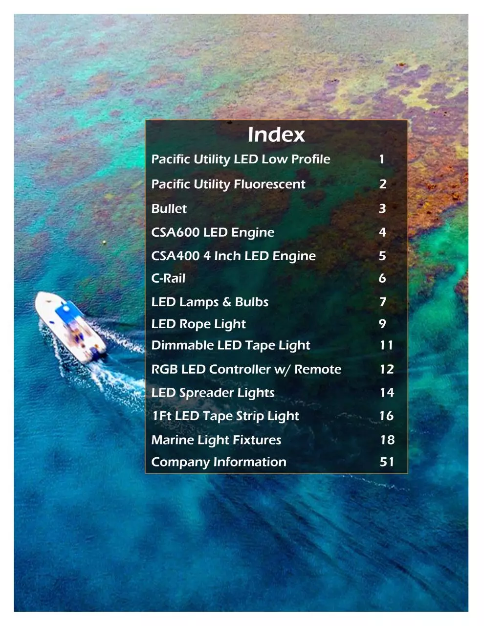 Page 4 of 60, boat lights