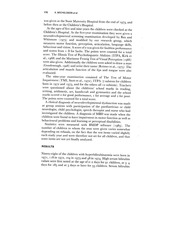 Page 3, five and nine year children with neonatal hyperbilirubinemia