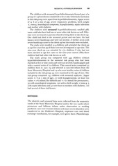 Page 4, five and nine year children with neonatal hyperbilirubinemia