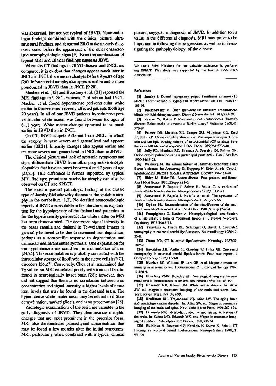 Page 5 of 6, jansky bielschowsky variant