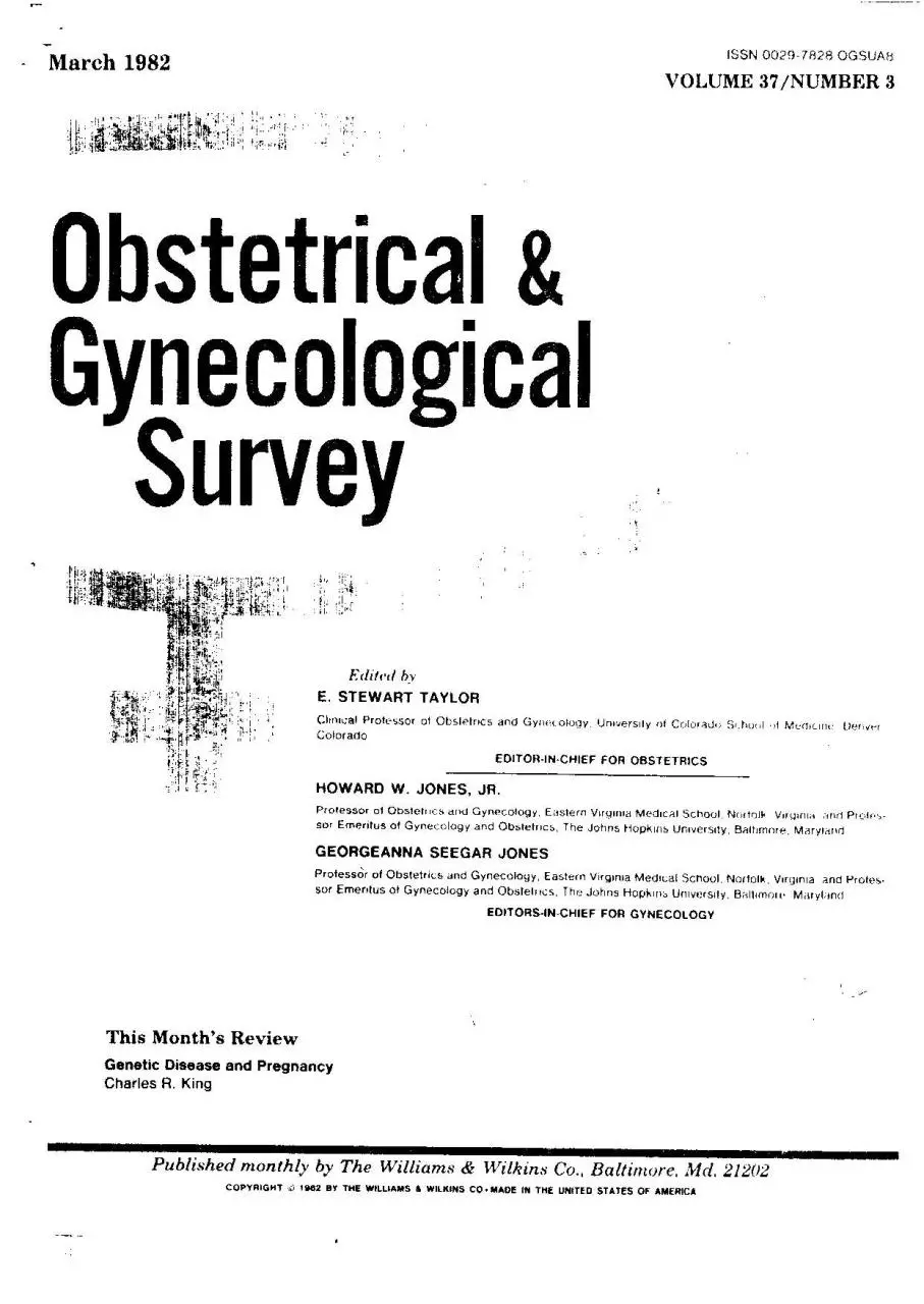 Page 1 of 3, obs gyn survey uutisartikkeli