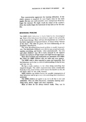 Page 5, recognition of mbd benefit or burden