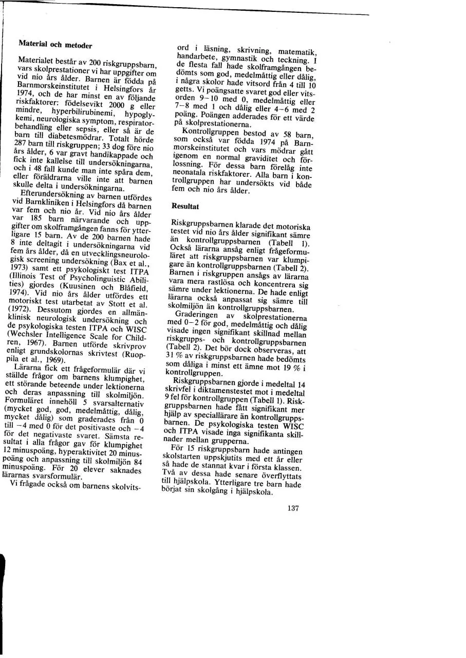 Page 2 of 6, skolframgåmg hos nioåringar