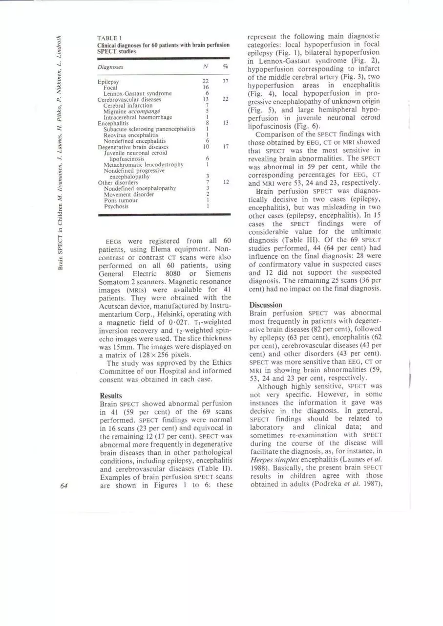 Page 2 of 6, spect in 60 children