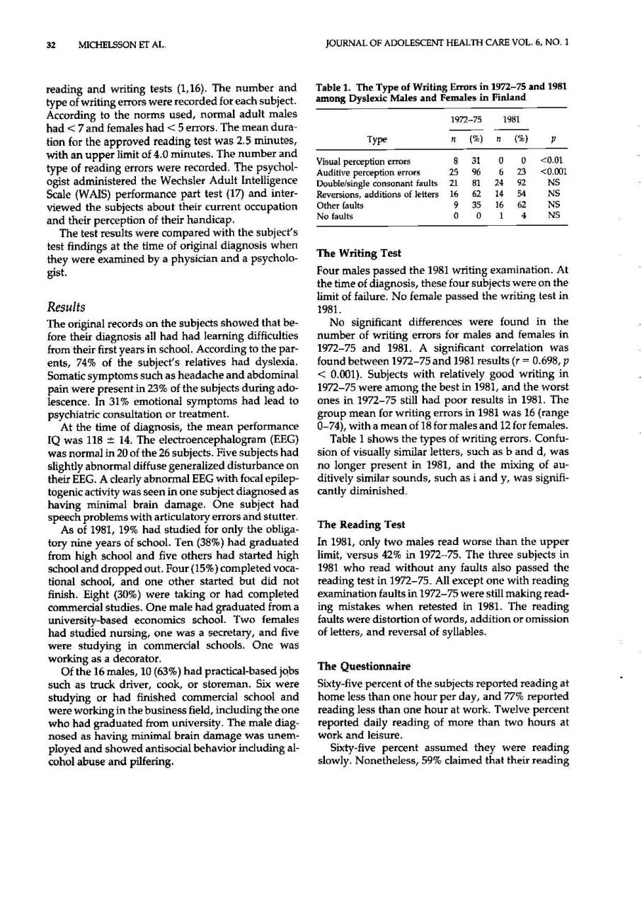 Page 2 of 4, ten y fwup adolescent dyslex0001