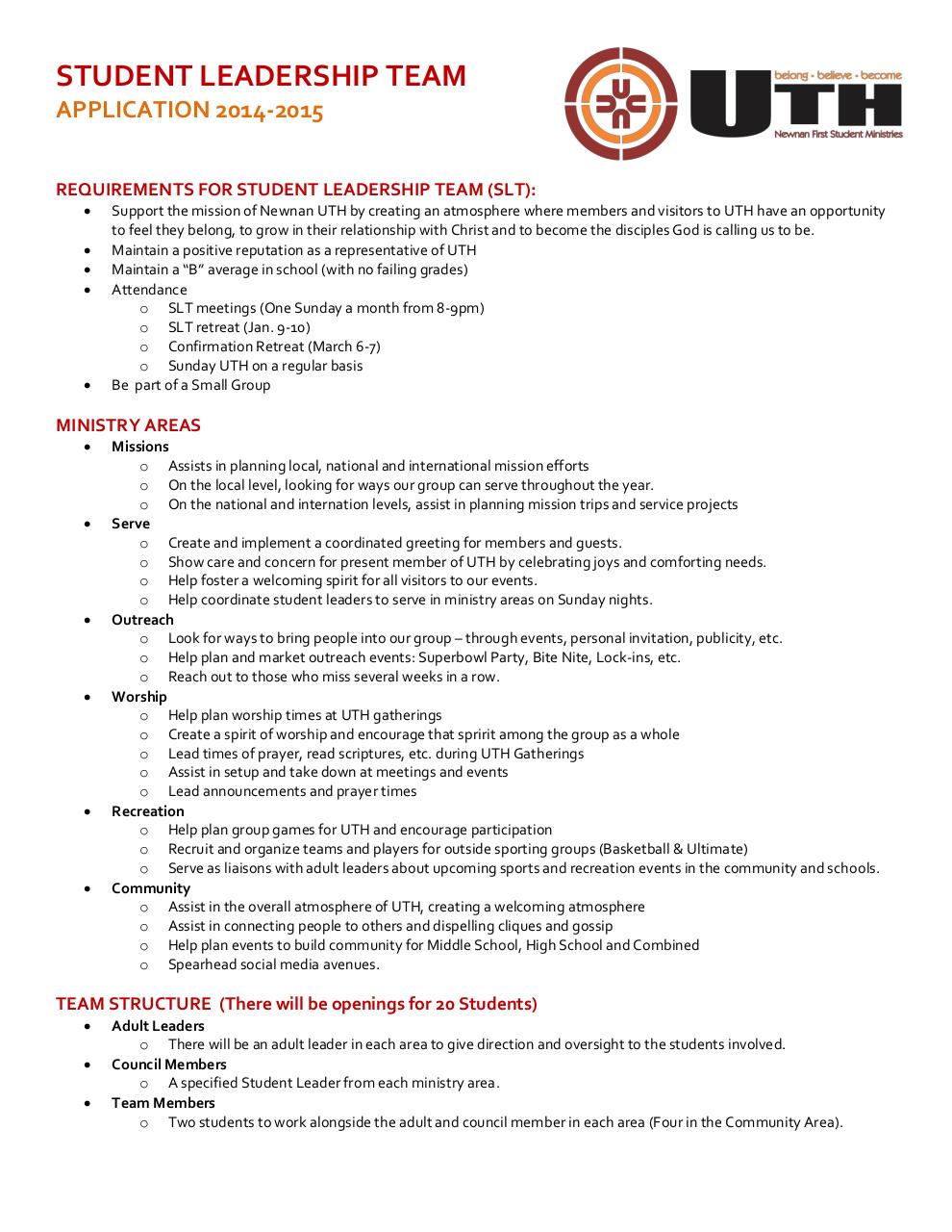 Document preview SLT+Application+2014-15.pdf - page 1/2