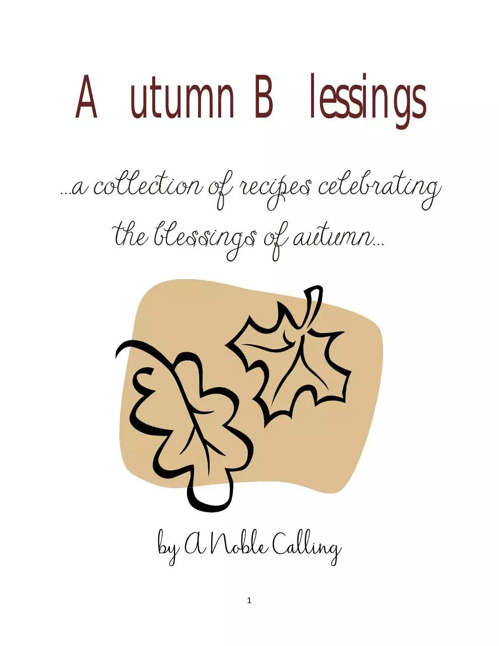 Page 1 of 24, Autumn Blessing2