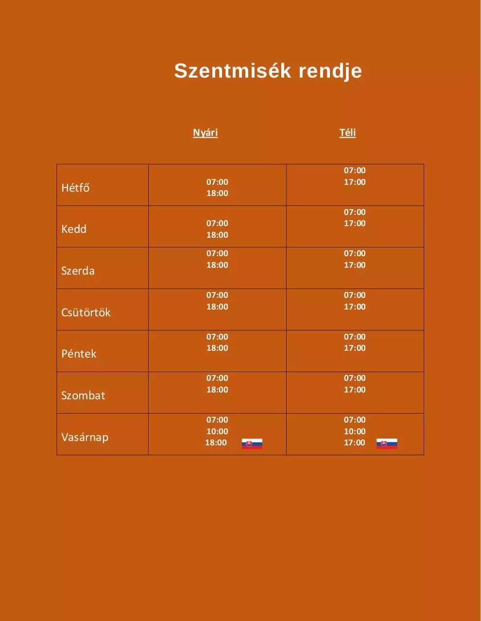 Page 1 of 1, Program