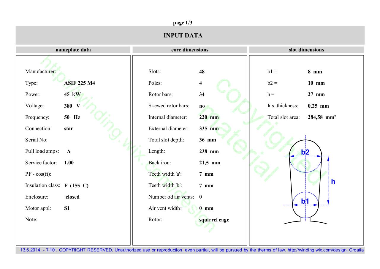 Document preview example calculation for 48 slots and 4 poles.pdf - page 1/3