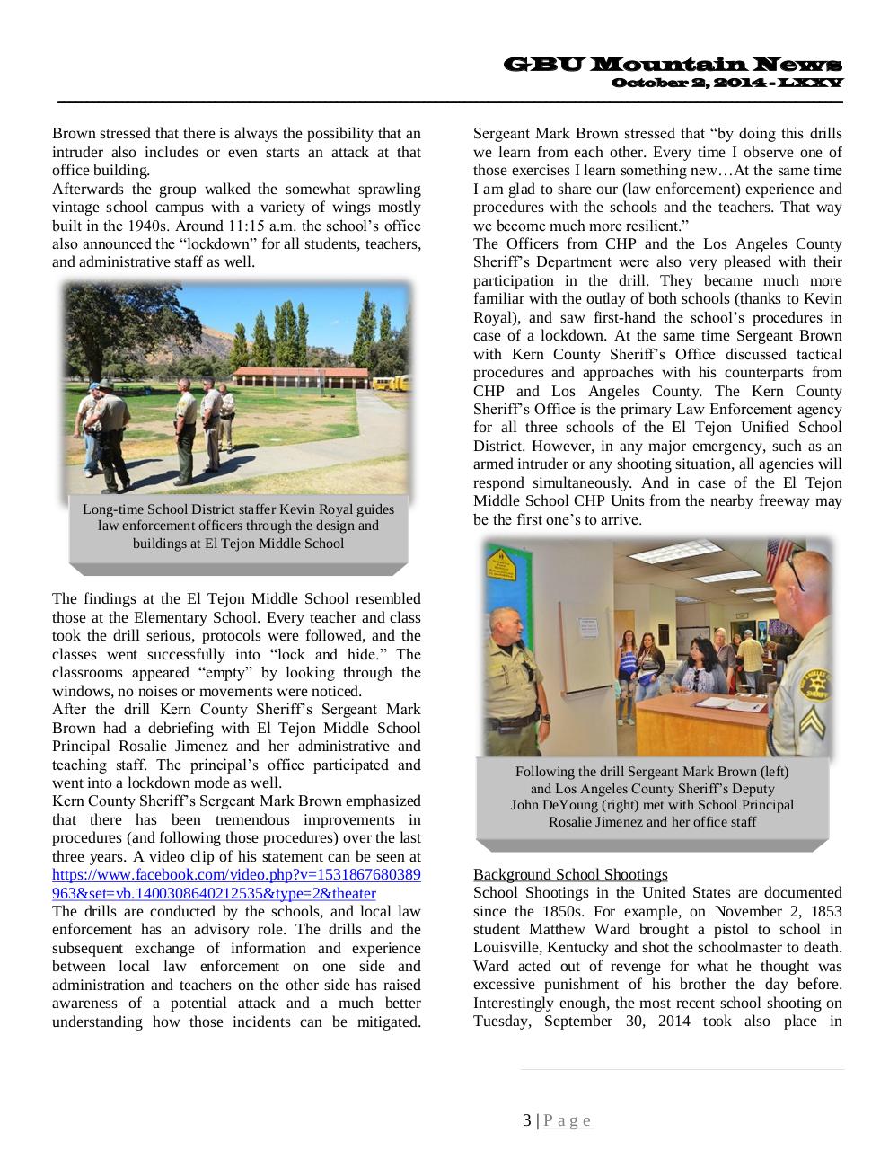 GBU Mountain News LXXV - October 2, 2014.pdf - page 3/32