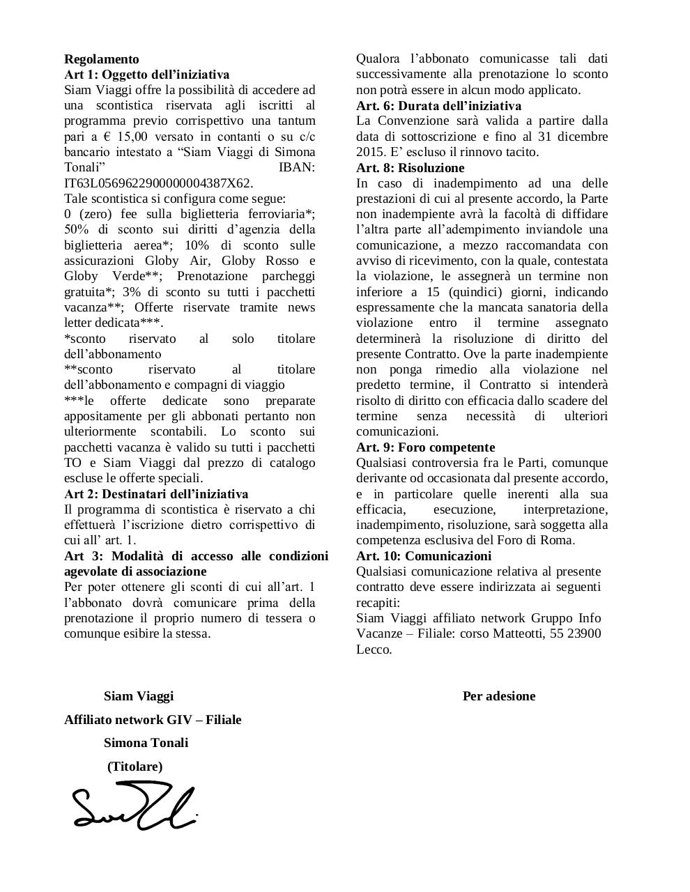 Document preview regolamento adesione.pdf - page 1/1