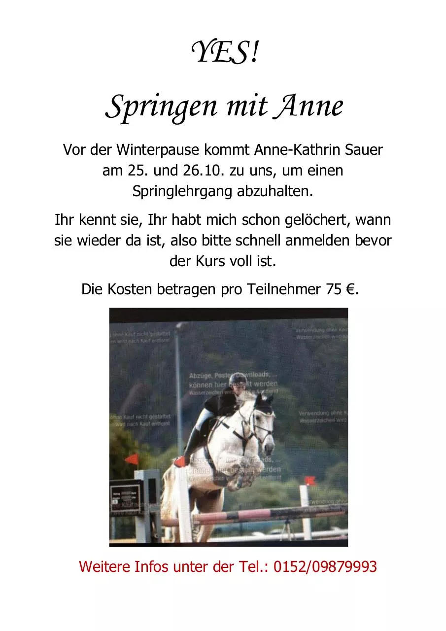 Page 1 of 1, LehrgangAnne