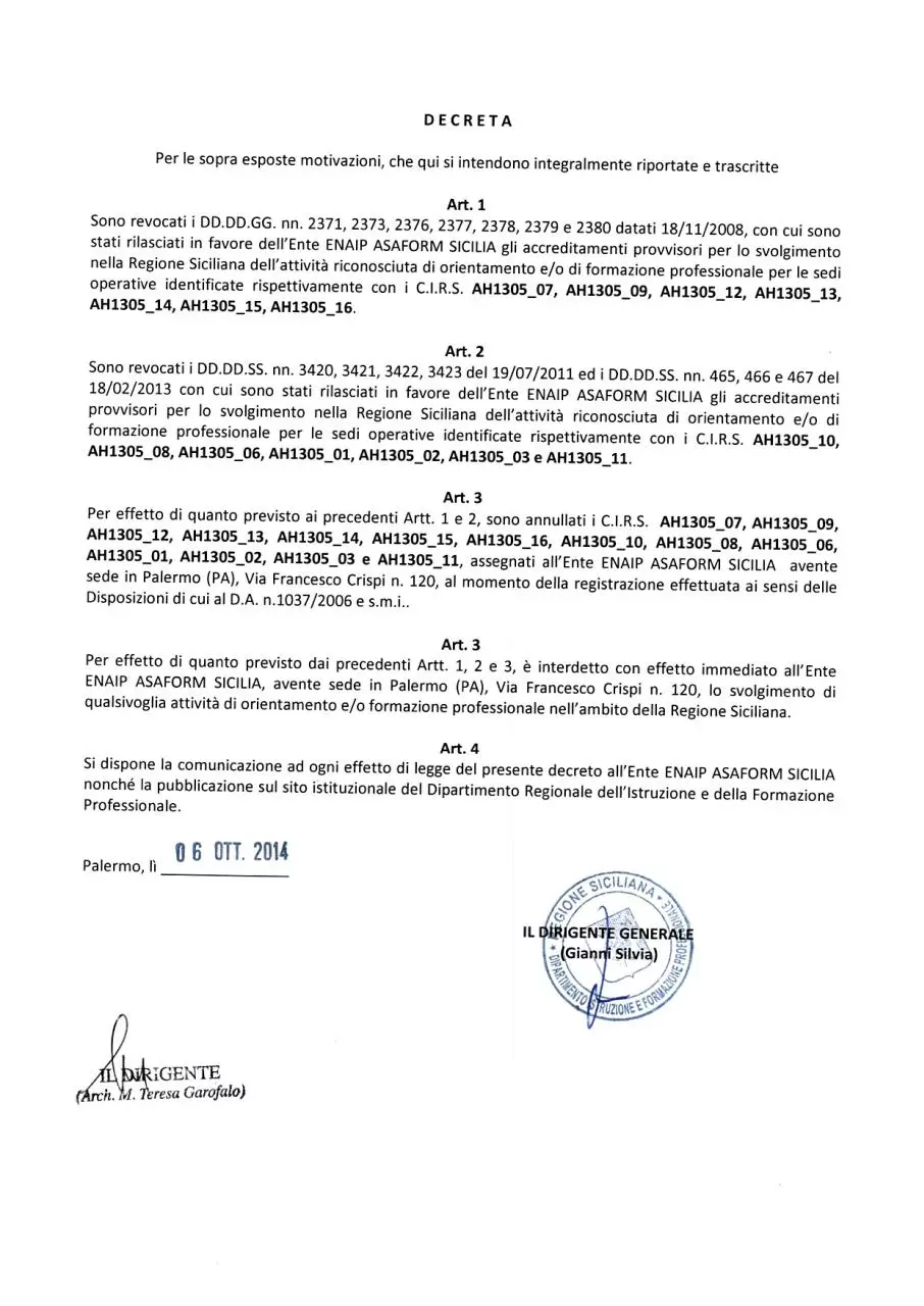 Page 3 of 3, DDG 5135 del 06 ottobre 2014