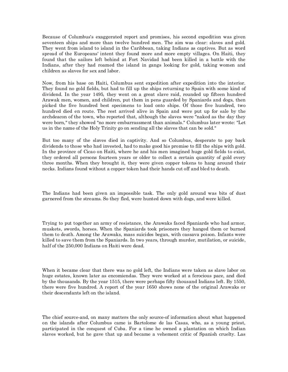 Page 3 of 19, Peoples History ch 1