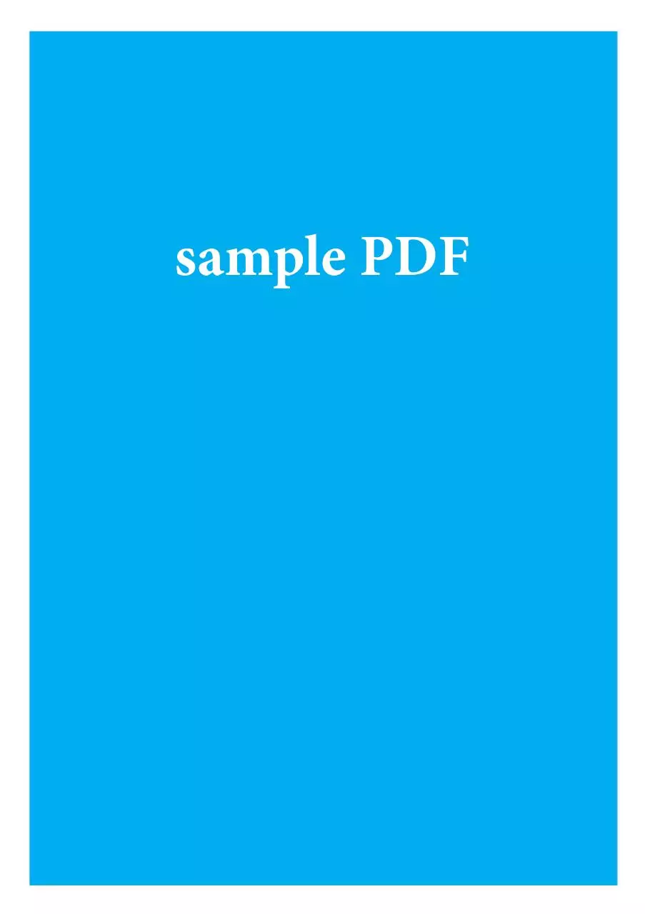 Page 1 of 1, sample
