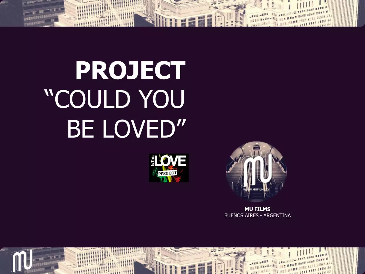 Page 1 of 9, Project Could You Be Loved Ing