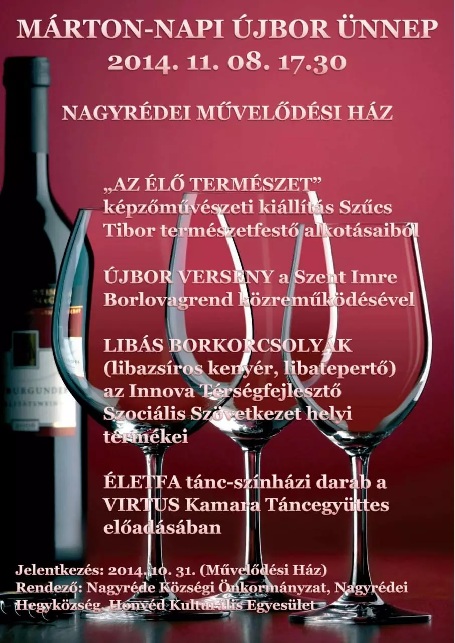 Page 1 of 2, Márton napi újbor ünnep és kiállítás
