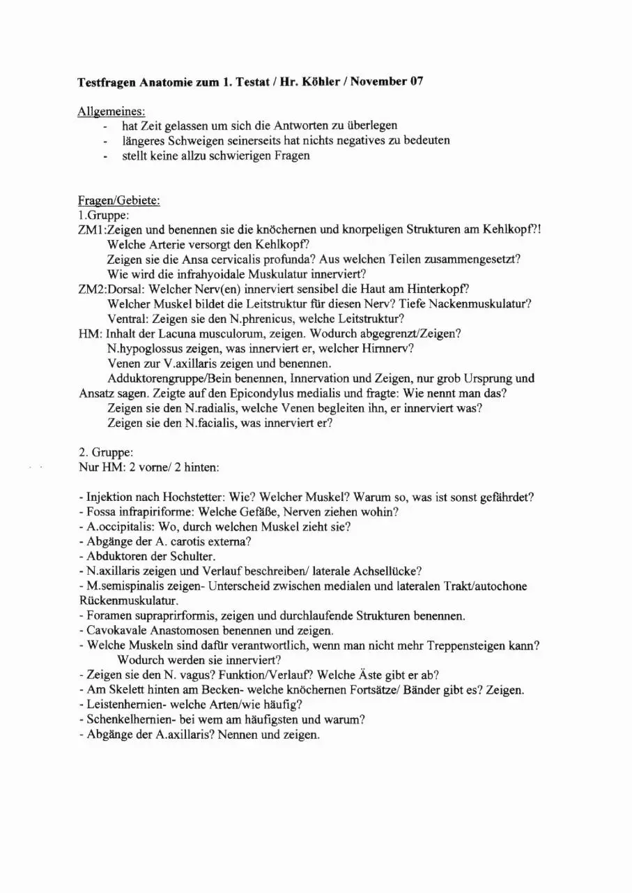 Page 4 of 10, Testat Anatomie
