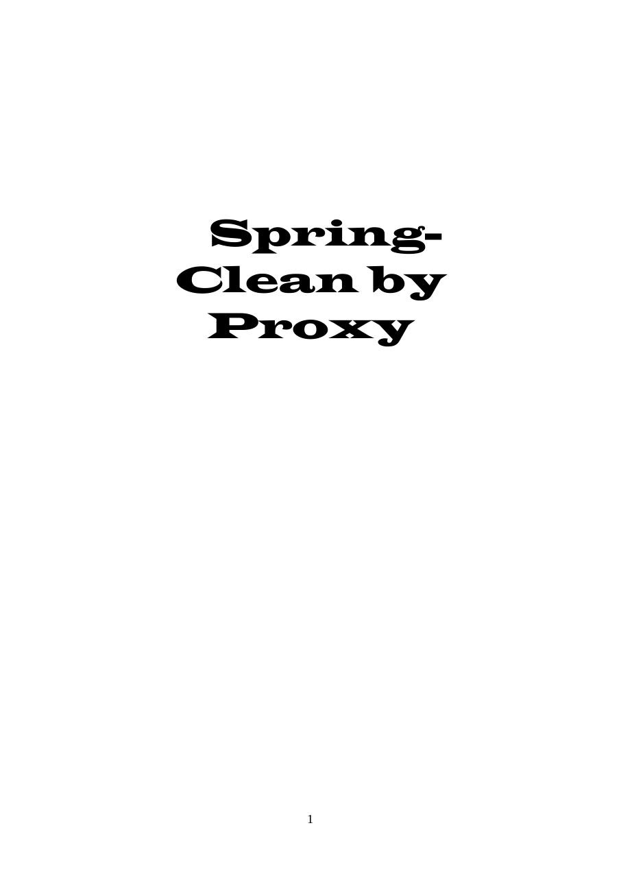 Spring Clean by Proxy.pdf - page 2/186