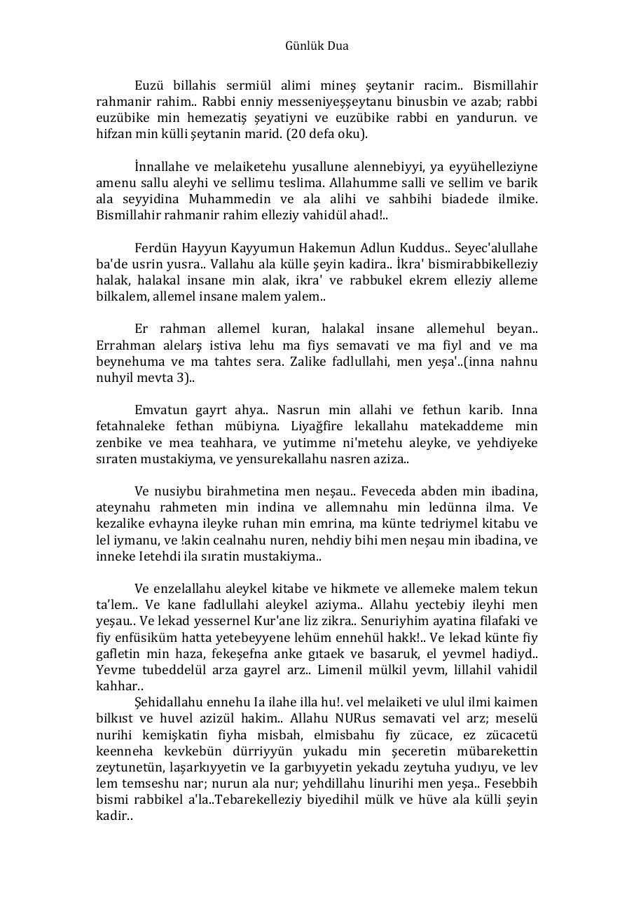 Document preview Gunluk_Dua.pdf - page 2/2