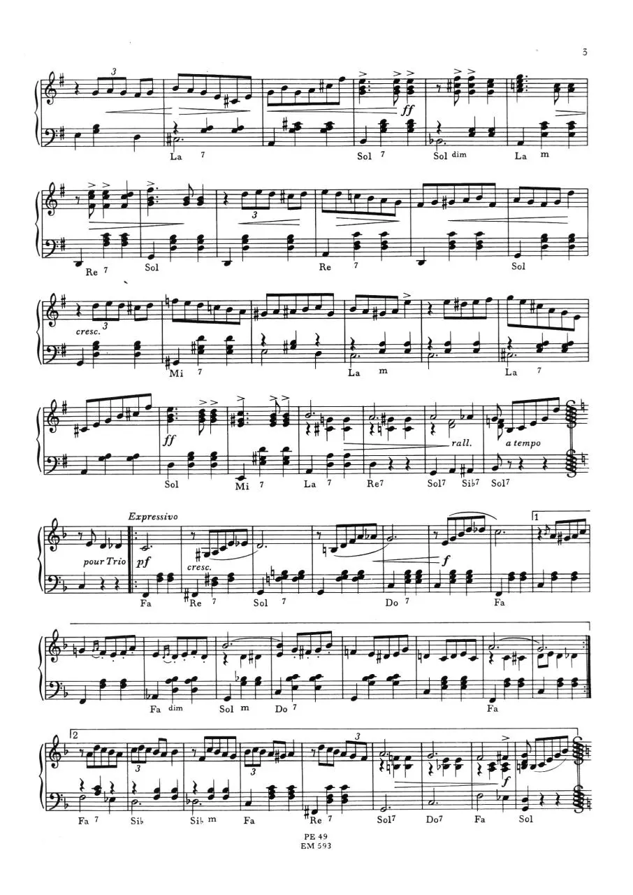 Page 1 of 1, Accordion Karneval in Paris Page2