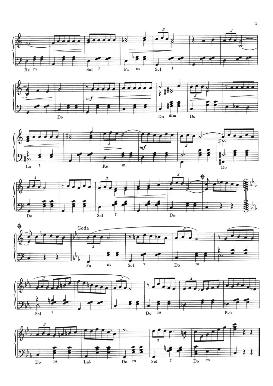 Page 1 of 1, Accordion Sonne über Neapel Page2