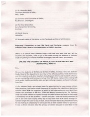 Page 1, HoD forcing to buy SIM Cards