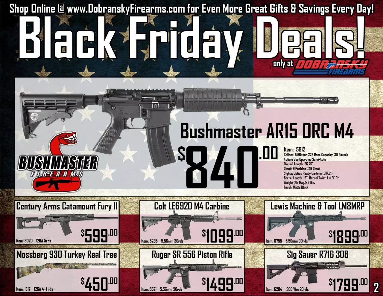 Page 2 of 7, Dobransky Firearms BLACK FRIDAY 2014