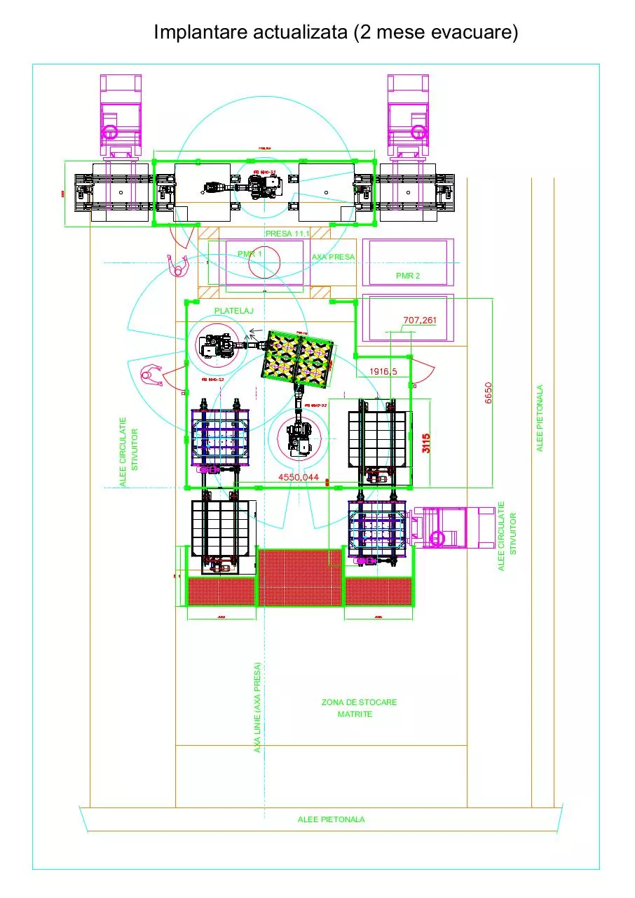 Page 1 of 1, Celula robotizata P11 actualizata