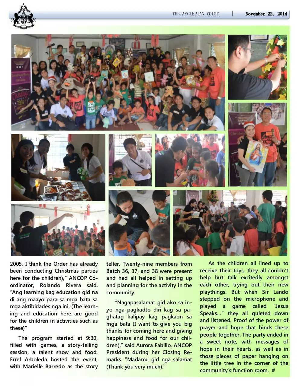 Page 2 of 2, Nov 22